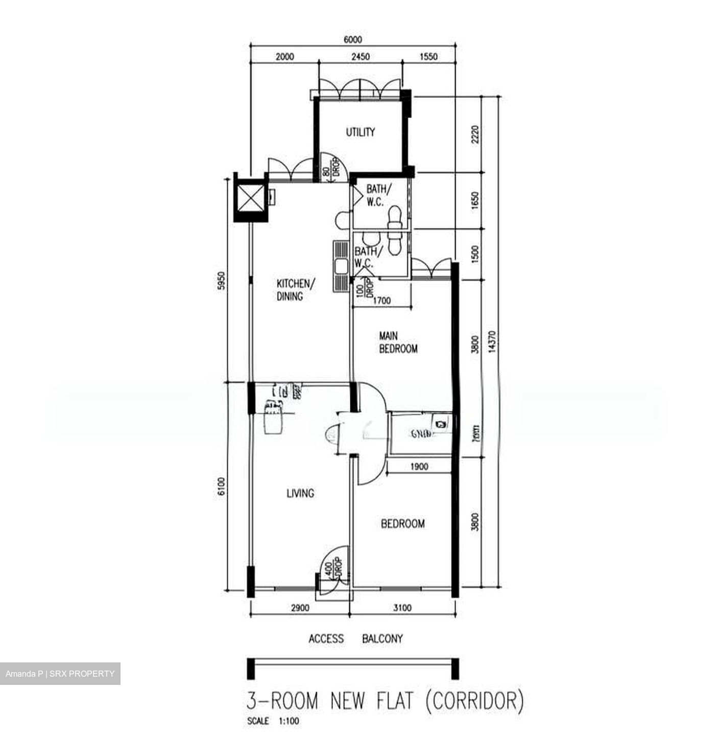 Blk 422 Chong Boon View (Ang Mo Kio), HDB 3 Rooms #549573461